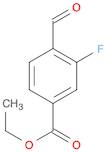 ethyl 3-fluoro-4-formylbenzoate