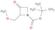 tert-butyl 2-(methoxymethyl)-3-oxoazetidine-1-carboxylate