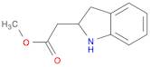 methyl 2-(2,3-dihydro-1H-indol-2-yl)acetate