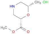 methyl (2S,6S)-6-methylmorpholine-2-carboxylate hydrochloride