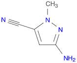 3-Amino-1-methyl-1H-pyrazole-5-carbonitrile