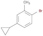 1-Bromo-4-cyclopropyl-2-methylbenzene