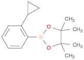 2-(2-cyclopropylphenyl)-4,4,5,5-tetramethyl-1,3,2-dioxaborolane