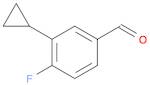 3-CYCLOPROPYL-4-FLUOROBENZALDEHYDE