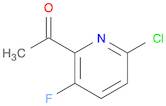 1-(6-Chloro-3-fluoropyridin-2-yl)ethanone