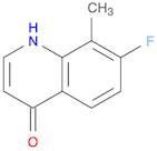 7-Fluoro-8-methylquinolin-4-ol