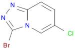 3-BROMO-6-CHLORO[1,2,4]TRIAZOLO[4,3-A]PYRIDINE