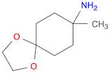 8-methyl-1,4-dioxaspiro[4.5]decan-8-amine