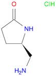 (5R)-5-(aminomethyl)pyrrolidin-2-one hydrochloride