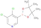 3,4-DICHLOROPYRIDINE-5-BORONIC ACID PINACOL ESTER