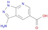 3-amino-1H-pyrazolo[3,4-b]pyridine-5-carboxylic acid