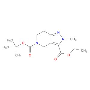 5-(tert-Butyl) 3-ethyl 2-methyl-2,4,6,7-tetrahydro-5H-pyrazolo[4,3-c]pyridine-3,5-dicarboxylate