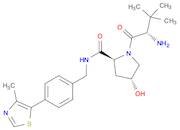 (2S,4R)-1-[(2S)-2-amino-3,3-dimethylbutanoyl]-4-hydroxy-N-{[4-(4-methyl-1,3-thiazol-5-yl)phenyl]me…