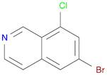 6-Bromo-8-chloroisoquinoline