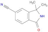 3,3-Dimethyl-1-oxoisoindoline-5-carbonitrile