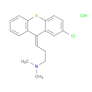 1-Propanamine, 3-(2-chloro-9H-thioxanthen-9-ylidene)-N,N-dimethyl-,hydrochloride, (3Z)-