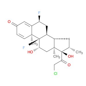 (1R,2S,3aS,3bS,5S,9aS,9bR,10S,11aS)-1-(2-chloroacetyl)-5,9b-difluoro-1,10-dihydroxy-2,9a,11a-trime…