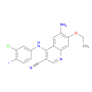 6-amino-4-(3-chloro-4-fluoroanilino)-7-ethoxyquinoline-3-carbonitrile