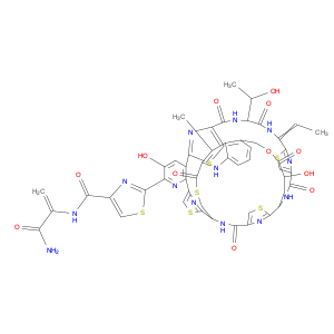 4-Thiazolecarboxamide,N-[1-(aminocarbonyl)ethenyl]-2-[(11S,14Z,21S,23S,29S)-14-ethylidene-9,10,1...