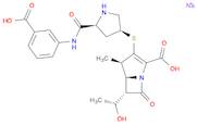 1-Azabicyclo[3.2.0]hept-2-ene-2-carboxylic acid,3-[[(3S,5S)-5-[[(3-carboxyphenyl)amino]carbonyl]...