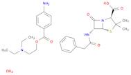 4-Thia-1-azabicyclo[3.2.0]heptane-2-carboxylic acid,3,3-dimethyl-7-oxo-6-[(phenylacetyl)amino]- (2…