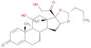 Pregna-1,4-diene-3,20-dione,16,17-[(1R)-butylidenebis(oxy)]-11,21-dihydroxy-, (11b,16a)-