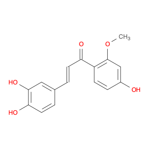 2-Propen-1-one,3-(3,4-dihydroxyphenyl)-1-(4-hydroxy-2-methoxyphenyl)-, (2E)-