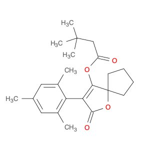 3-mesityl-2-oxo-1-oxaspiro[4.4]non-3-en-4-yl 3,3-dimethylbutanoate
