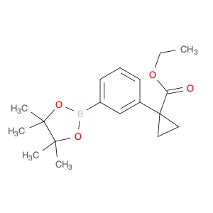 Ethyl 1-(3-(4,4,5,5-tetramethyl-1,3,2-dioxaborolan-2-yl)phenyl)cyclopropane-1-carboxylate