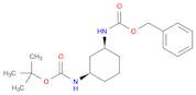 benzyl tert-Butyl ((1R,3S)-cyclohexane-1,3-diyl)dicarbamate