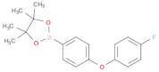 2-[4-(4-fluorophenoxy)phenyl]-4,4,5,5-tetramethyl-1,3,2-dioxaborolane