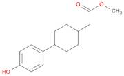 methyl 2-[4-(4-hydroxyphenyl)cyclohexyl]acetate