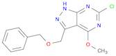 3-((Benzyloxy)methyl)-6-chloro-4-methoxy-1H-pyrazolo[3,4-d]pyrimidine