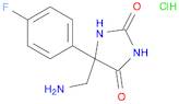 5-(Aminomethyl)-5-(4-fluorophenyl)imidazolidine-2,4-dione hydrochloride