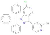 6-Chloro-3-(2-methylpyridin-4-yl)-1-trityl-1H-pyrazolo[4,3-c]pyridine