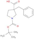 3-benzyl-1-[(2-methylpropan-2-yl)oxycarbonyl]pyrrolidine-3-carboxylic acid