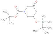 tert-butyl 3-((tert-butyldimethylsilyl)oxy)-5-oxopiperidine-1-carboxylate