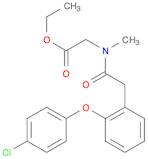 ethyl 2-[[2-[2-(4-chlorophenoxy)phenyl]acetyl]-methylamino]acetate