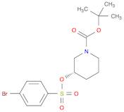 (S)-tert-butyl 3-(((4-bromophenyl)sulfonyl)oxy)piperidine-1-carboxylate