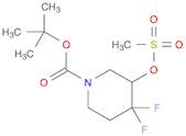 tert-Butyl 4,4-difluoro-3-((methylsulfonyl)oxy)piperidine-1-carboxylate