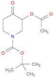 tert-Butyl 3-acetoxy-4-oxopiperidine-1-carboxylate