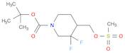 tert-Butyl 3,3-difluoro-4-((methylsulfonyloxy)methyl)piperidine-1-carboxylate