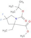 1-tert-Butyl 2-Methyl 2-ethyl-4,4-difluoropyrrolidine-1,2-dicarboxylate