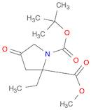 1-Tert-Butyl 2-Methyl 2-Ethyl-4-Oxopyrrolidine-1,2-Dicarboxylate