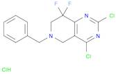 6-Benzyl-2,4-dichloro-8,8-difluoro-5,6,7,8-tetrahydropyrido[4,3-d]pyrimidine hydrochloride