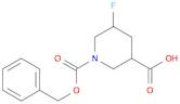 1-(Benzyloxycarbonyl)-5-fluoropiperidine-3-carboxylic acid