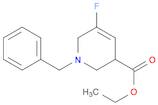 Ethyl 1-benzyl-5-fluoro-1,2,3,6-tetrahydropyridine-3-carboxylate