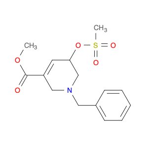 Methyl 1-benzyl-5-(methylsulfonyloxy)-1,2,5,6-tetrahydropyridine-3-carboxylate