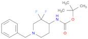 tert-Butyl (1-benzyl-3,3-difluoropiperidin-4-yl)carbamate