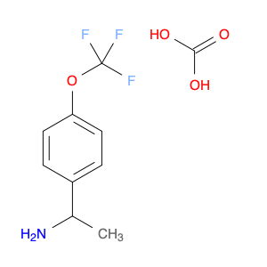 1-(4-(Trifluoromethoxy)phenyl)ethan-1-amine carbonate